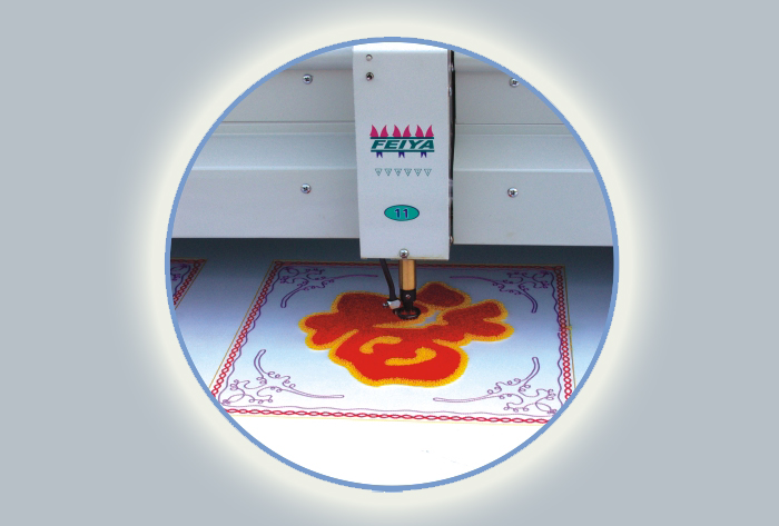 Single Head Computerized Embroidery Machine with single head chain aari and chenile